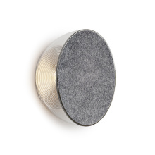 Koncept Inc RMW-06-SW-CCF-HW - Ramen Mini Wall Sconce, 6", Charcoal Felt